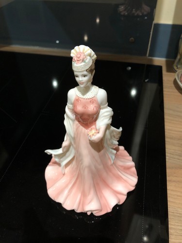 Coalport bone china lady - coalport,