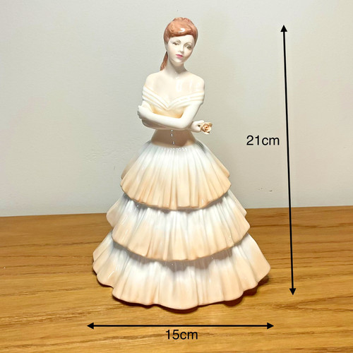 Coalport figurine ladies - coalport,