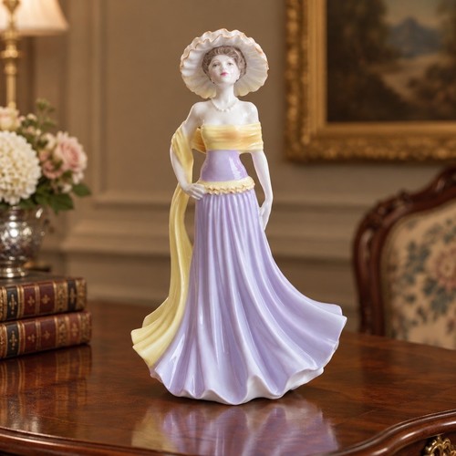 Coalport figurine ladies - coalport,