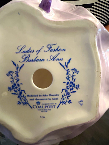 Coalport ladies fashion - coalport, of