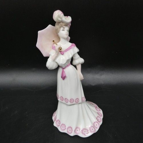 Coalport figurine lady lydia - coalport,