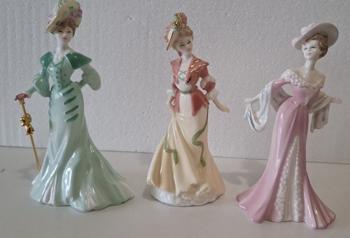 Vintage bone china figurines - vintage,