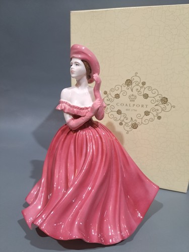 Coalport bone china figure - bone, "